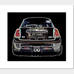 MINI Cooper S Rear End Posters and Art